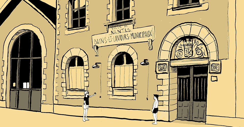 ile sainte anne - douche